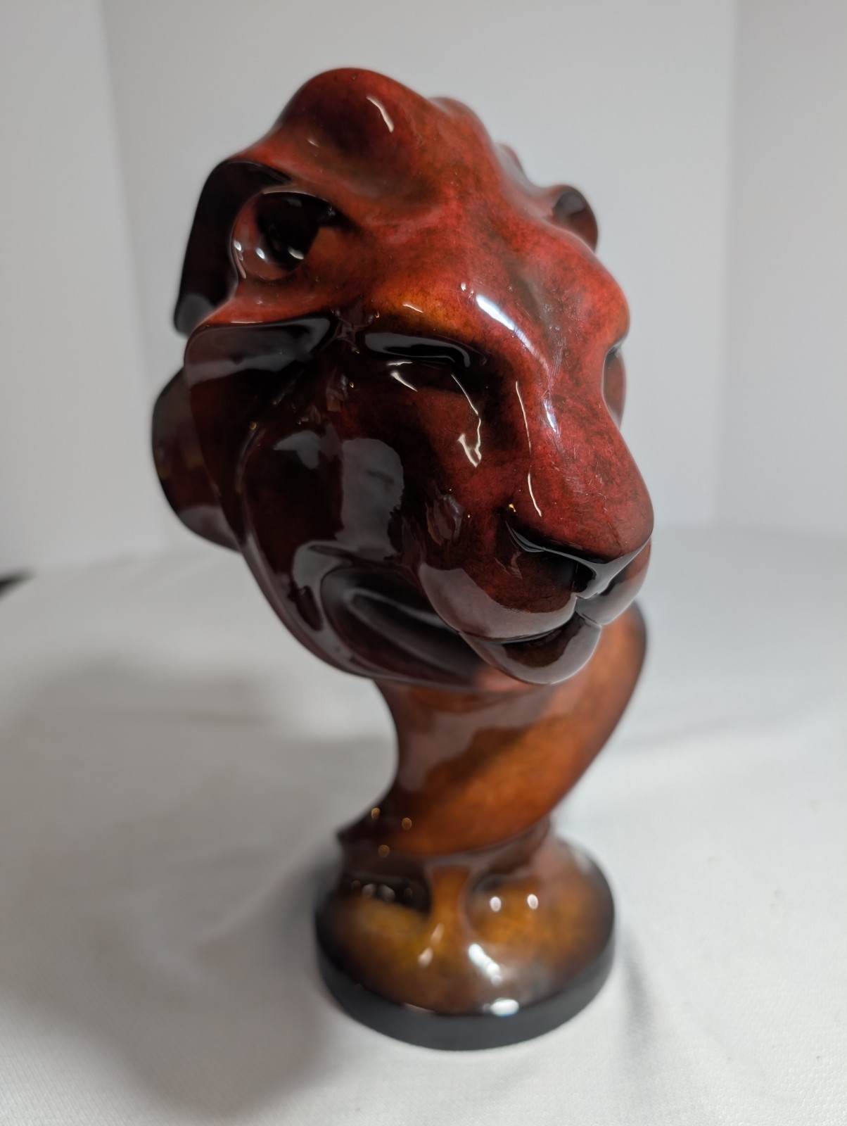 Mill Creek Studio Lion Figurene (Heavy) (Rare) See Last 2 Pics For Blemish