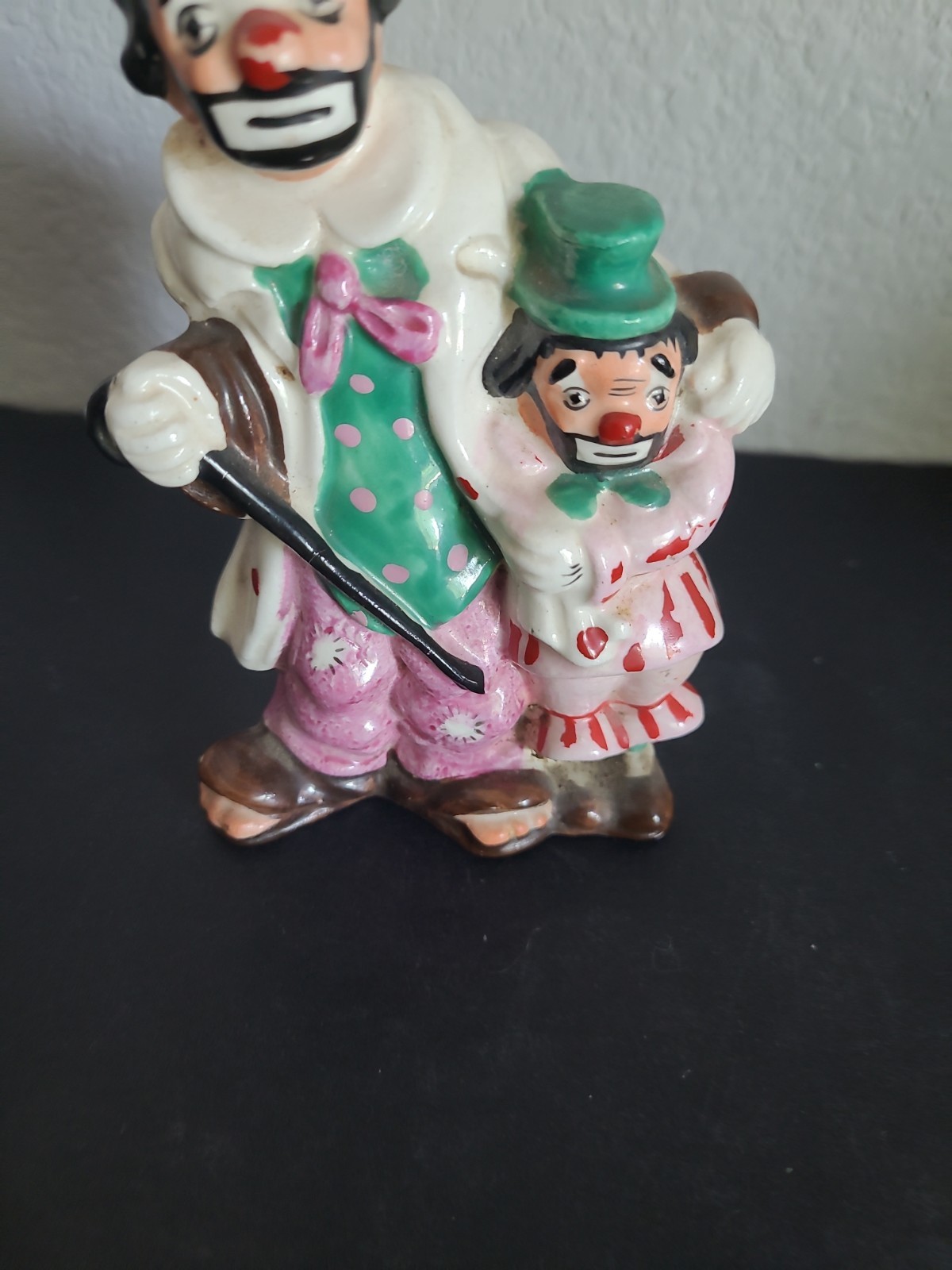 Vintage 1956 Yona Original Sad Clown Figurines