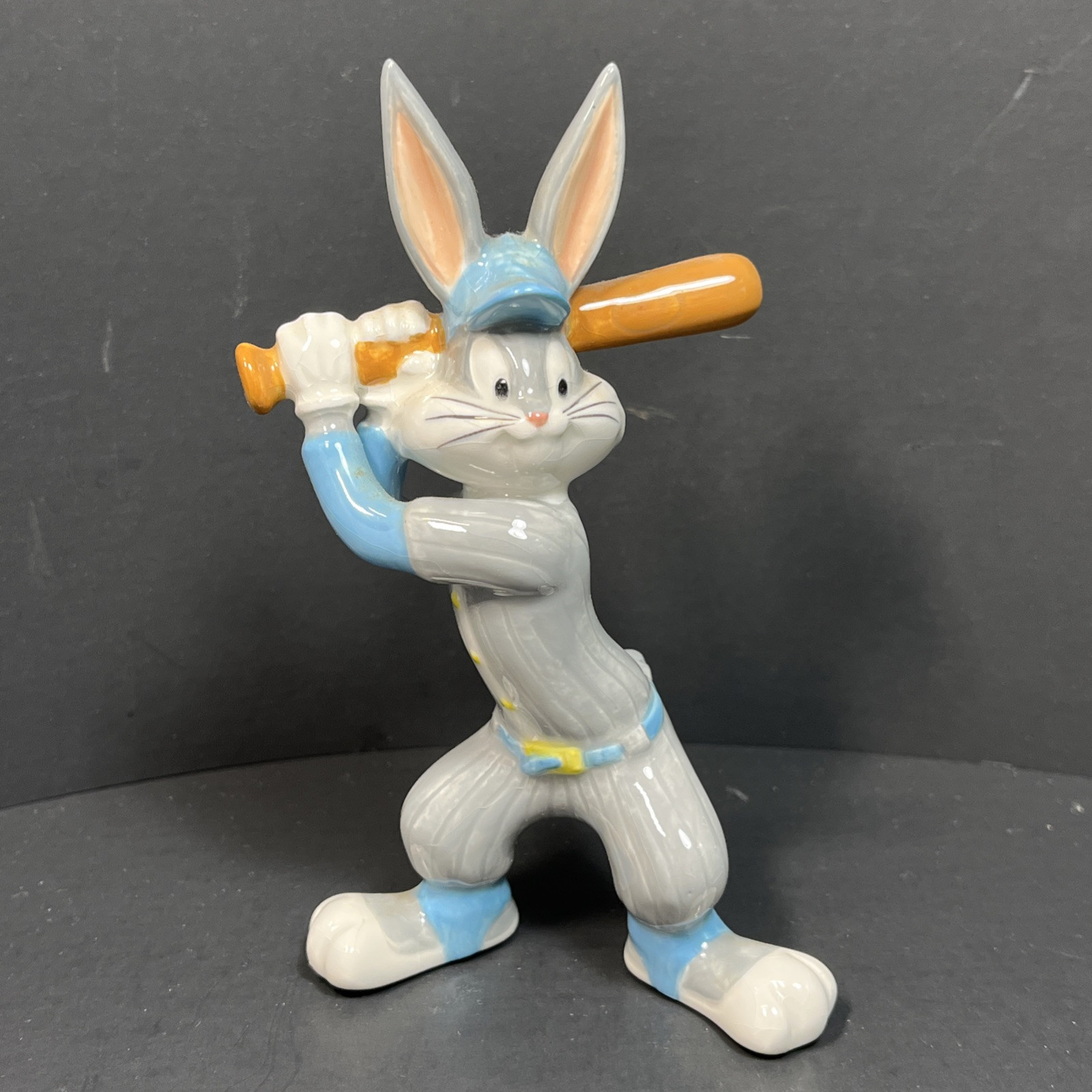 1994 Bugs Bunny Ceramic Baseball Player Figurine – 5 1/2Inches Tall