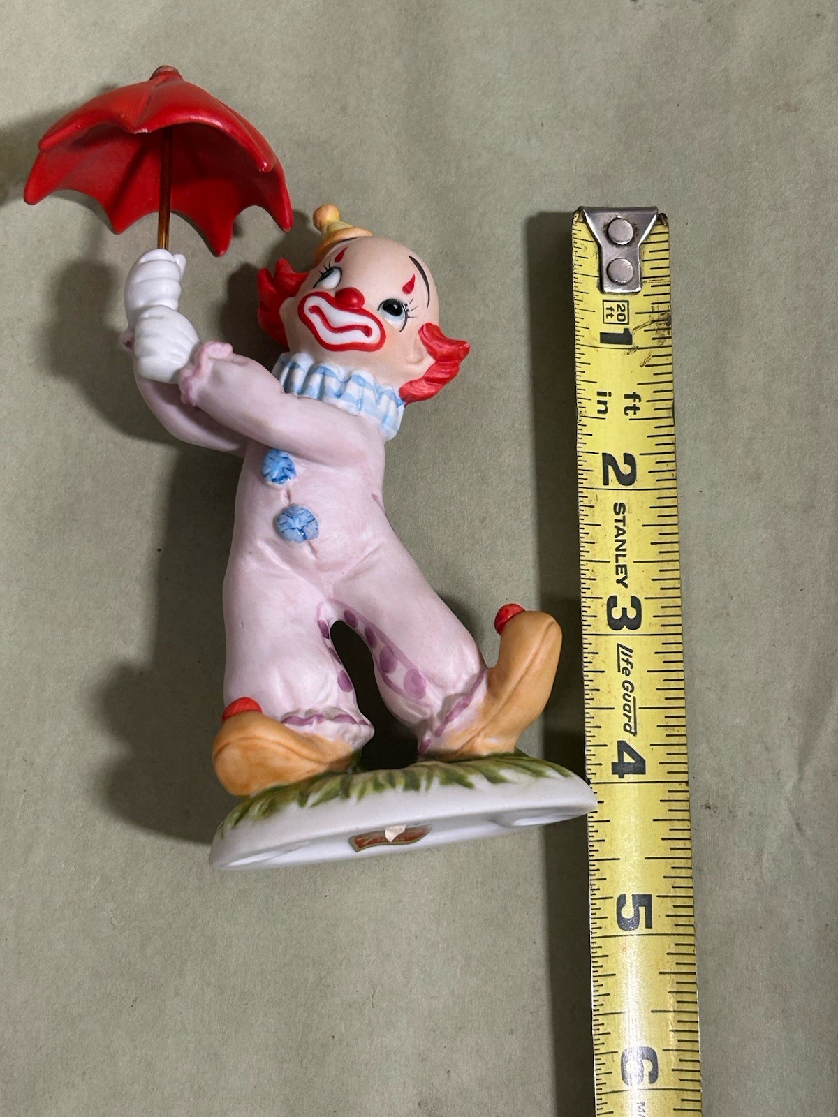 4 Porcelain Clown Figures 1 Lefton 1 House Of Global Art 2 Unmarked