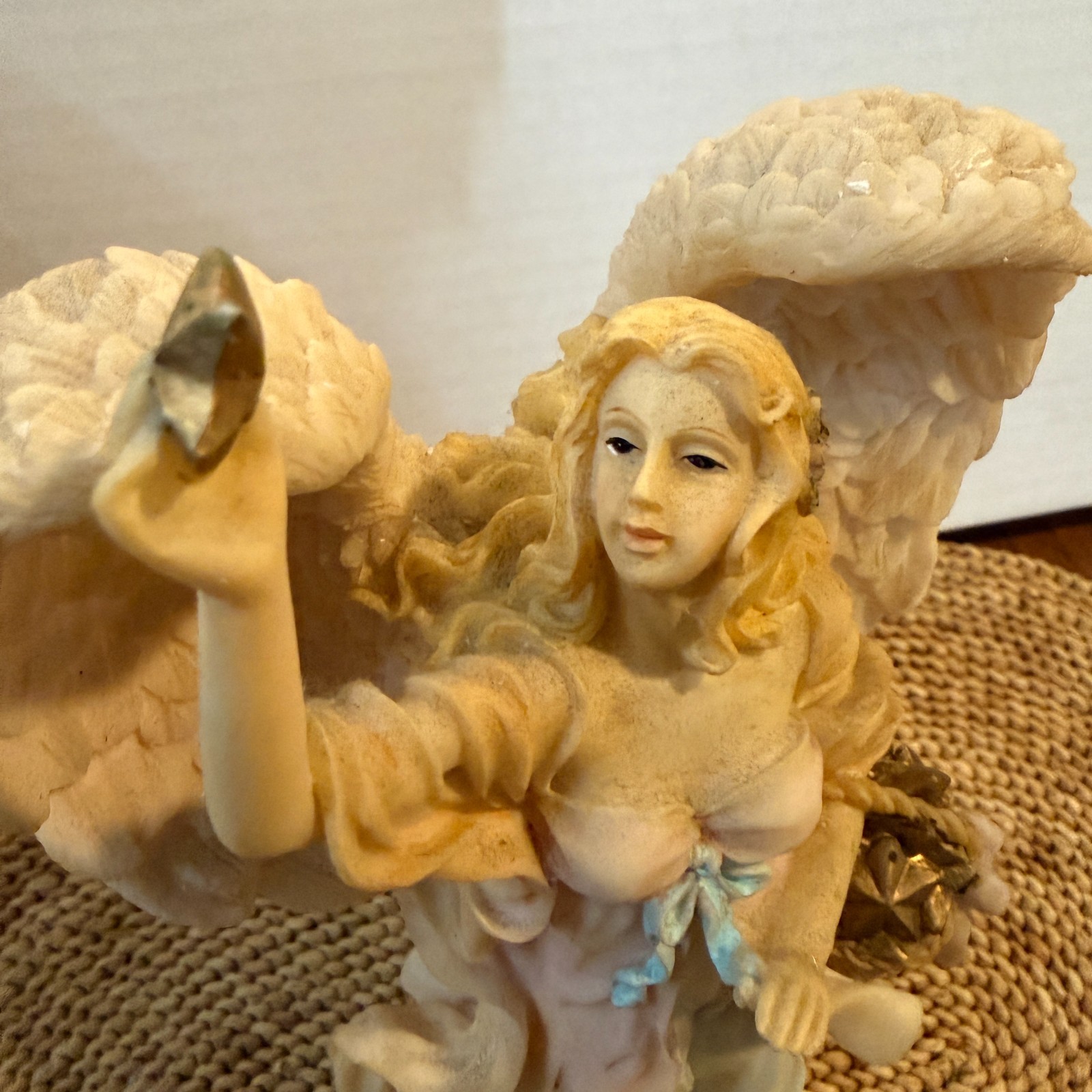 Guardian Angel Collection Angel With Stars Figurine Young’s Resin w/ Box