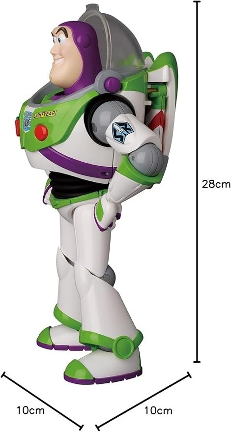 MEDICOM TOY Ultimate Buzz Lightyear Toy Story Disney PIXAR Action Figure 11.02″