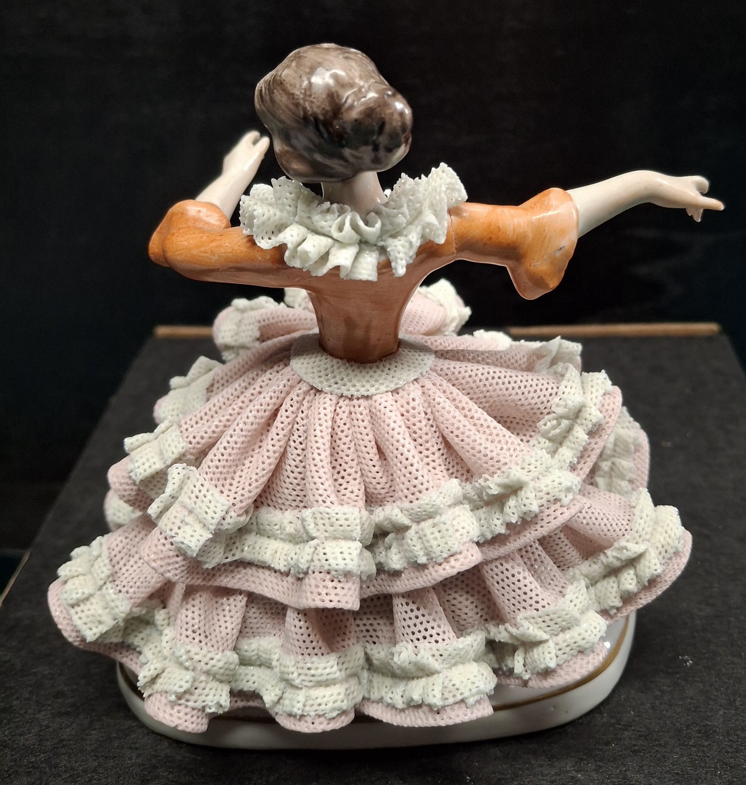 Vintage Porcelian Dancing Lady Figure Germany