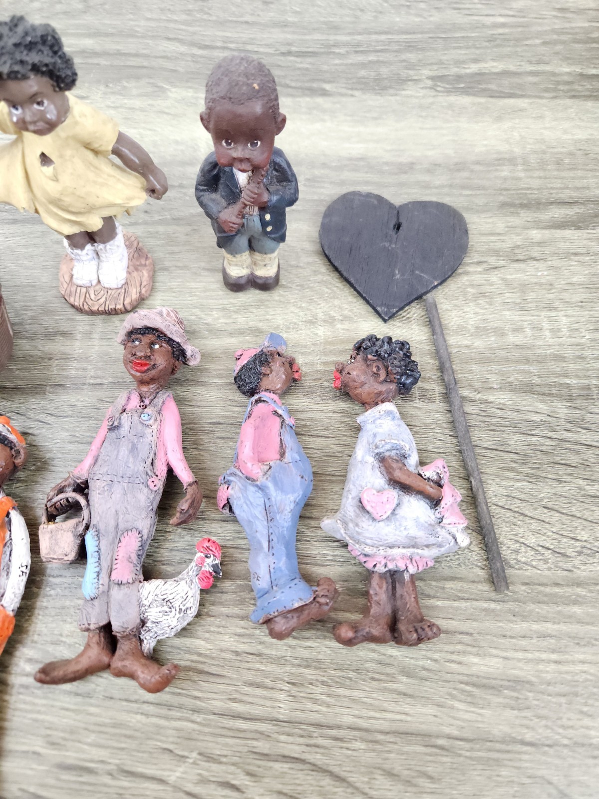 VTG Sarah’s Attic Black History Collection , Lot Of 13 People Figurines USA Made