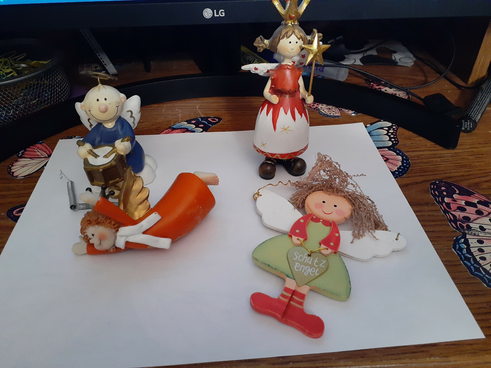 Angels From Germany You Get Four None Are Marked But Came From German Family