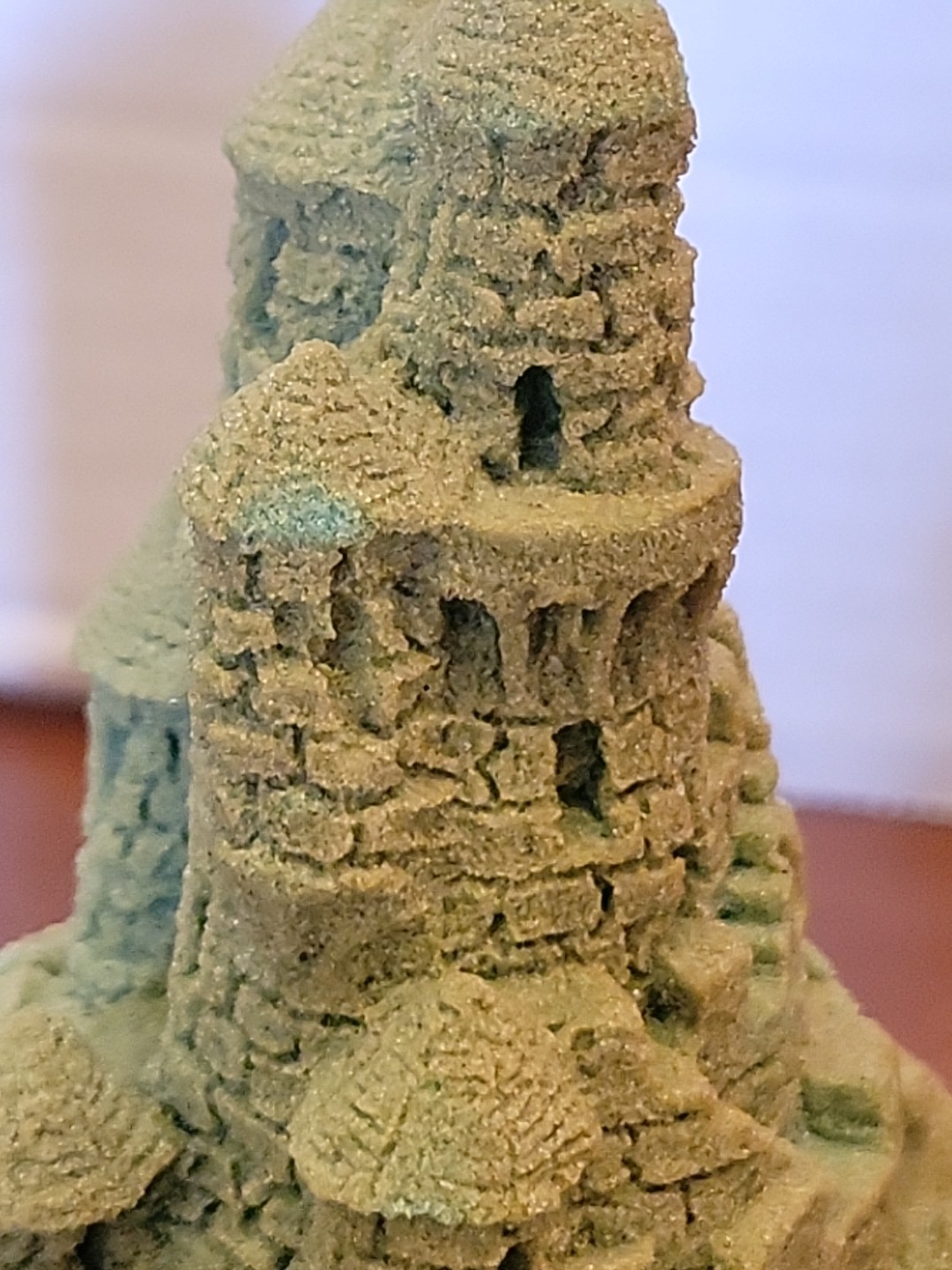 Set Of 2, 1984 MQH Mr. Sandman Sandcastle Sculpture 4″, Nipigon Studios Canada