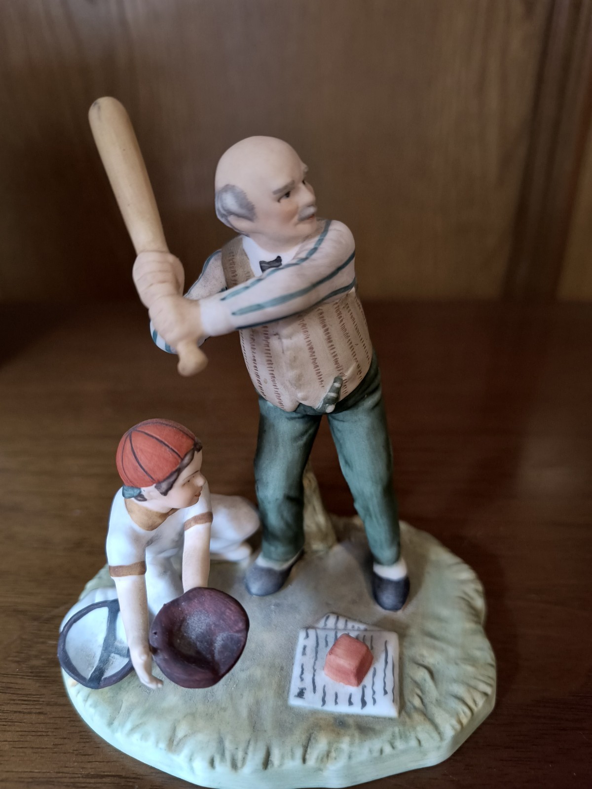 Norman Rockwell Figurine “Batter Up” by The Gift World of Gorham 1974 ~ #1546