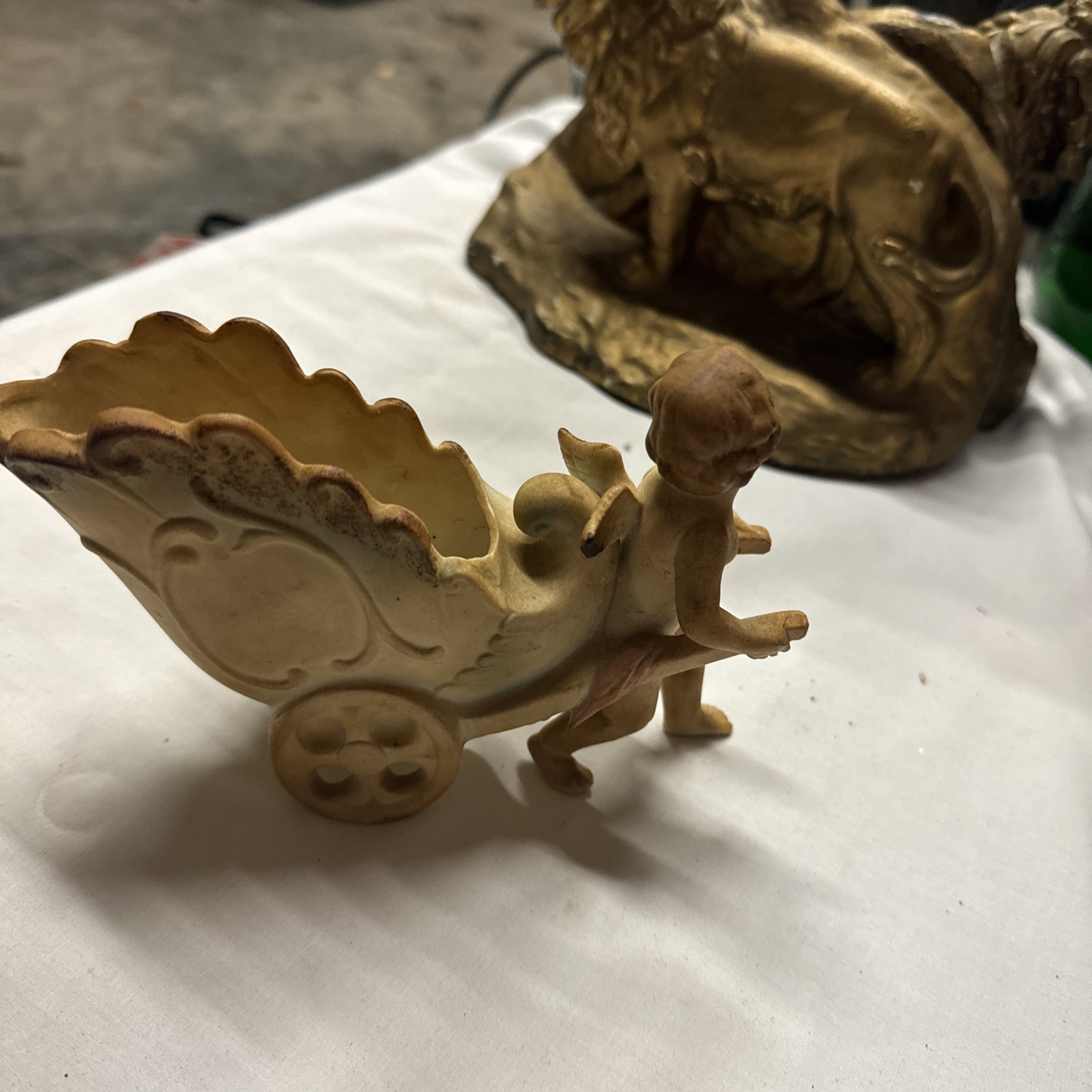 Little Boy Cherub Figurine
