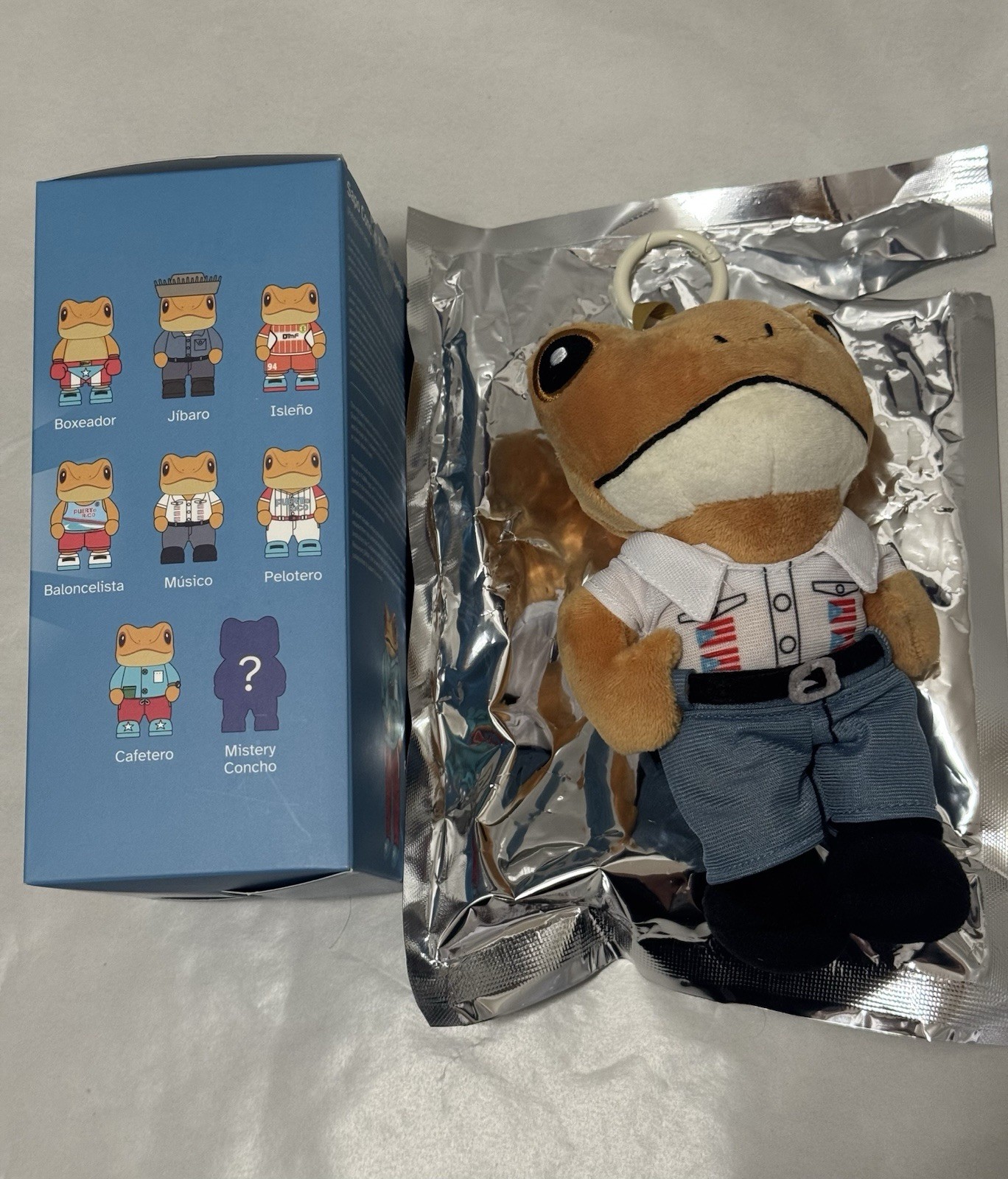 Bad Bunny Residencia x El Sapo Concho Plush Keychain DTMF ‘El Musico’ – In Hand