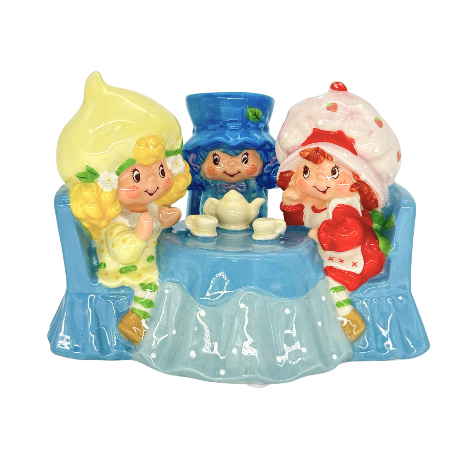 Blue Sky Clayworks Strawberry Shortcake Berry Sweet Tea Party Figurine 24883