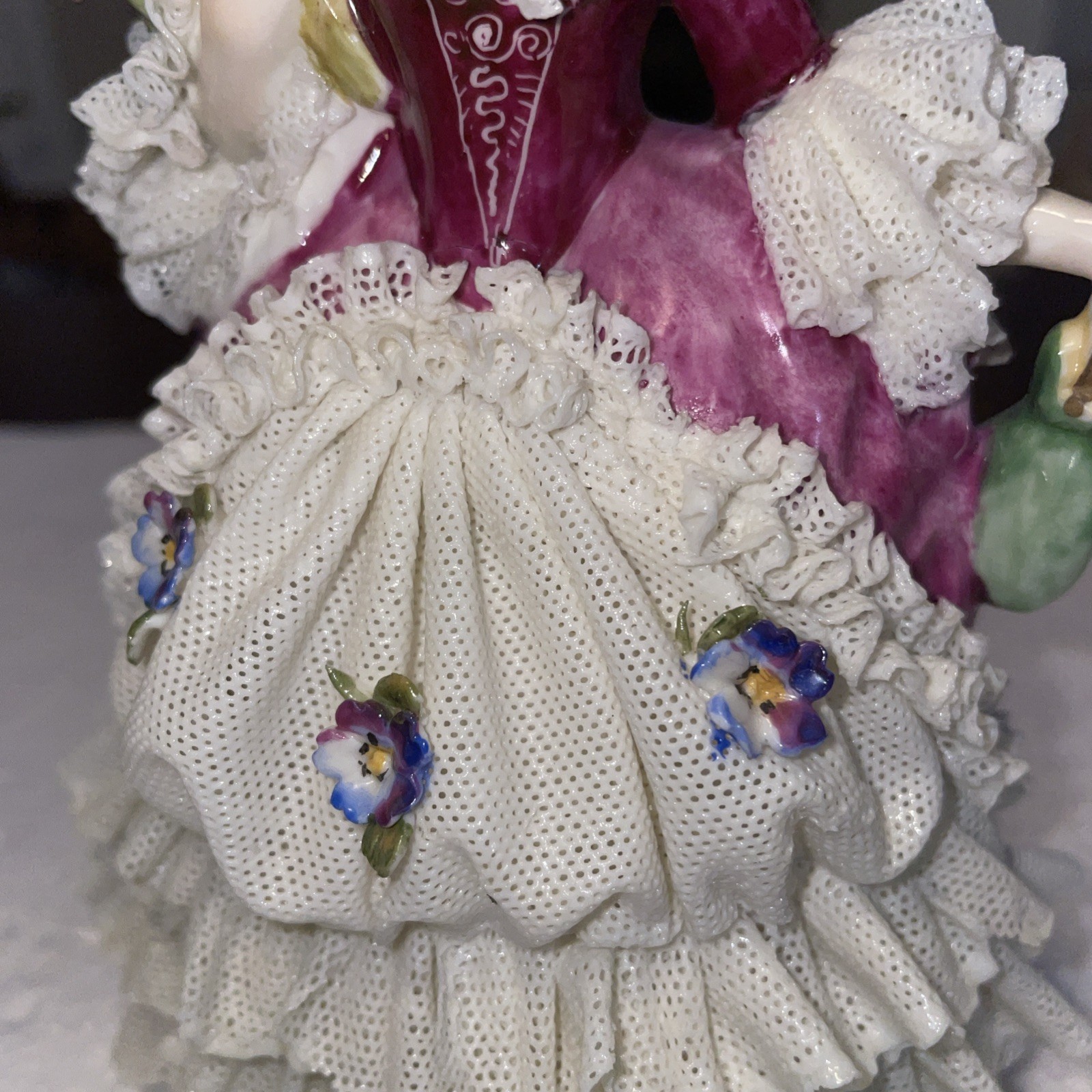 Dresden Muller Volkstedt Germany / Godey’s Fashions-November 1863/7”