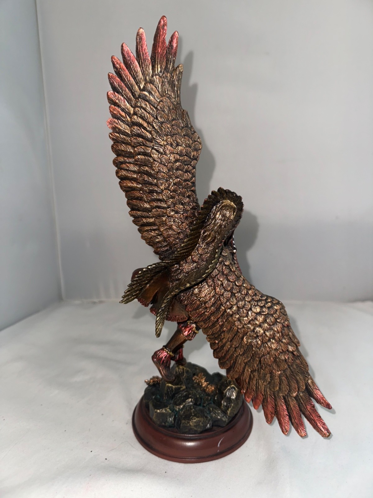 Bradford Exchange Sculpture Seeking The Eagles Vision #A2411