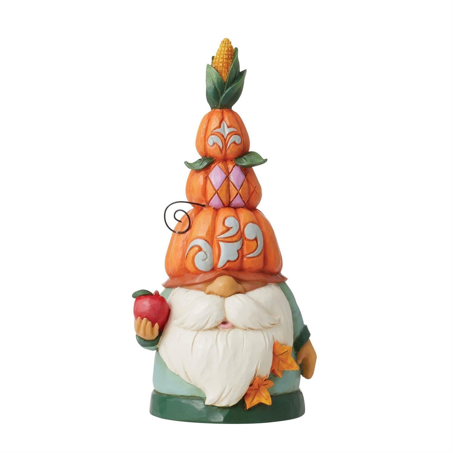 Jim Shore Heartwood Creek Harvest Pumpkin Hat Gnome Figurine 6012757