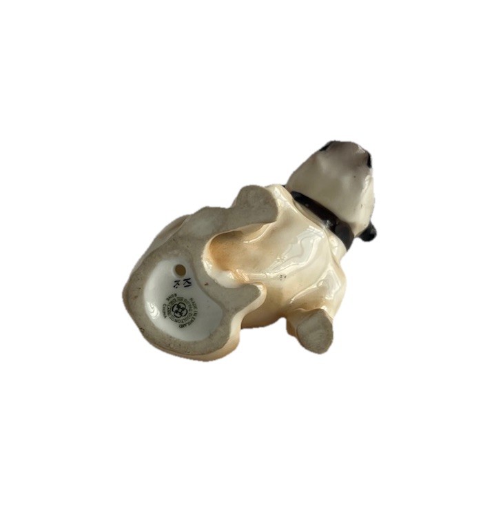 Royal Doulton Miniature Figurine Bulldog K1 Issued 1931-1977 Height 2.5in.