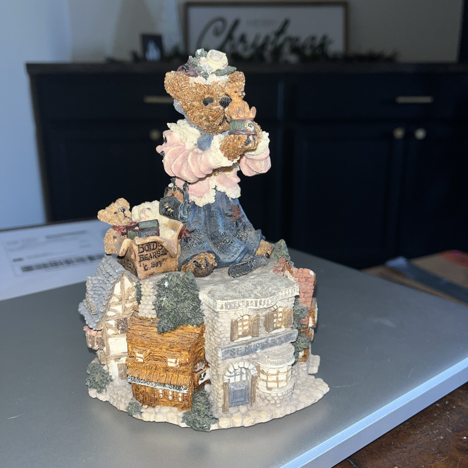 Boyds Bears Music Box The Collector Plays My Favorite Things