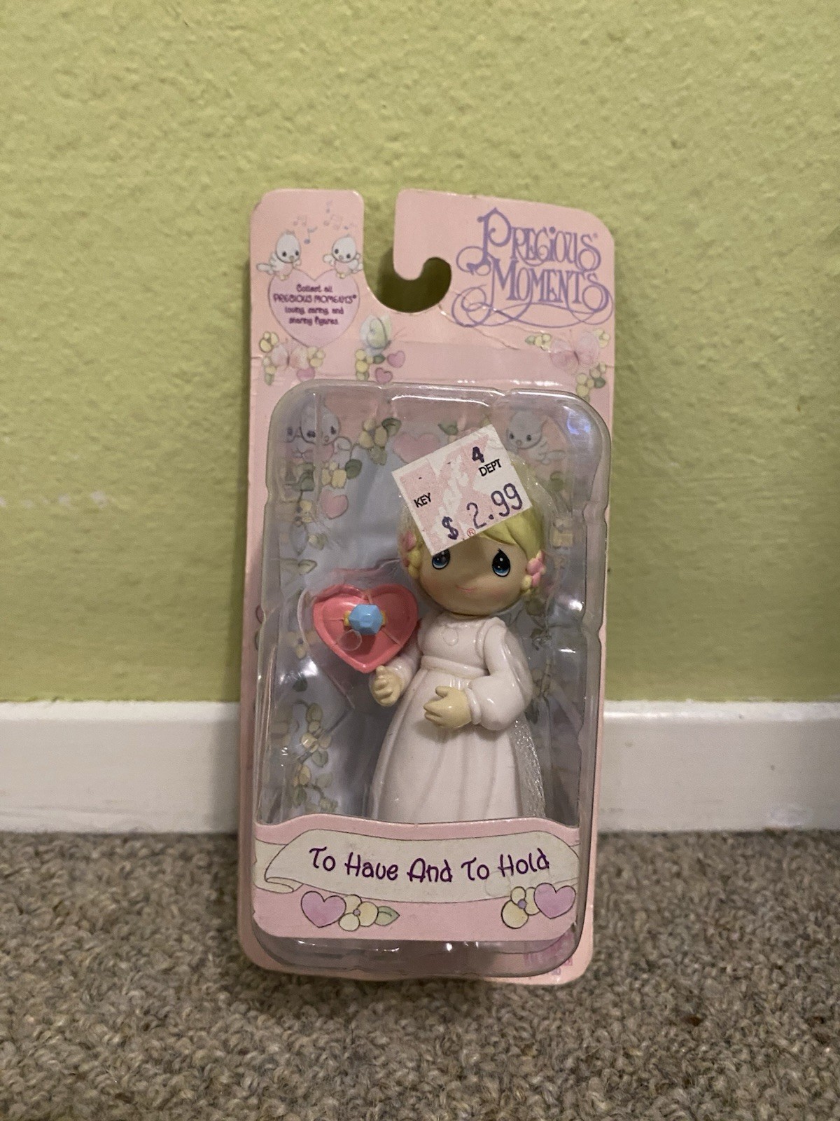 Precious Moments “To Have And To Hold” Collection Wedding Bride Toy Figure 36150