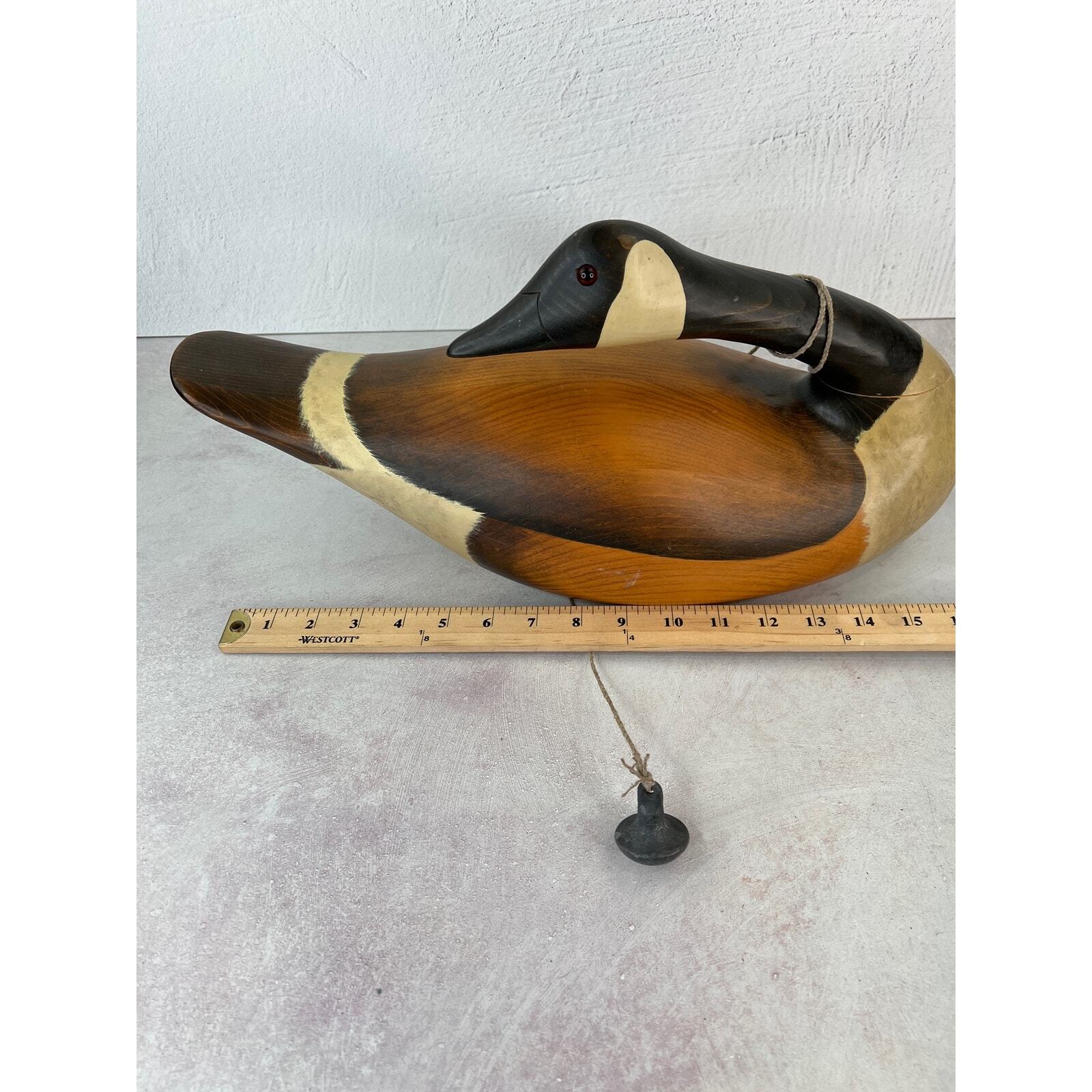 Big Sky Carvers Wooden Canadian Goose Hand-carved by Linda Williams Lodge Decor