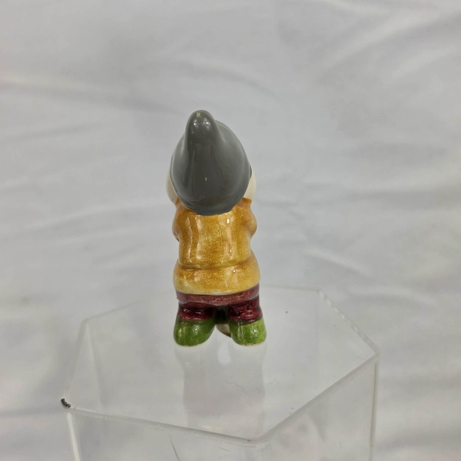 Vintage Snow White Seven Dwarfs Ceramic Figurine Set Japan Disney