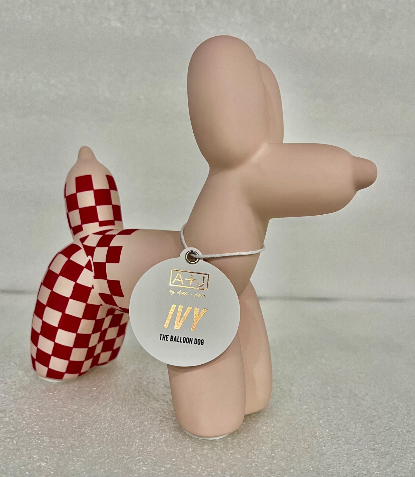 $18-NEW-A + J IVY Balloon Dog/ceramic
