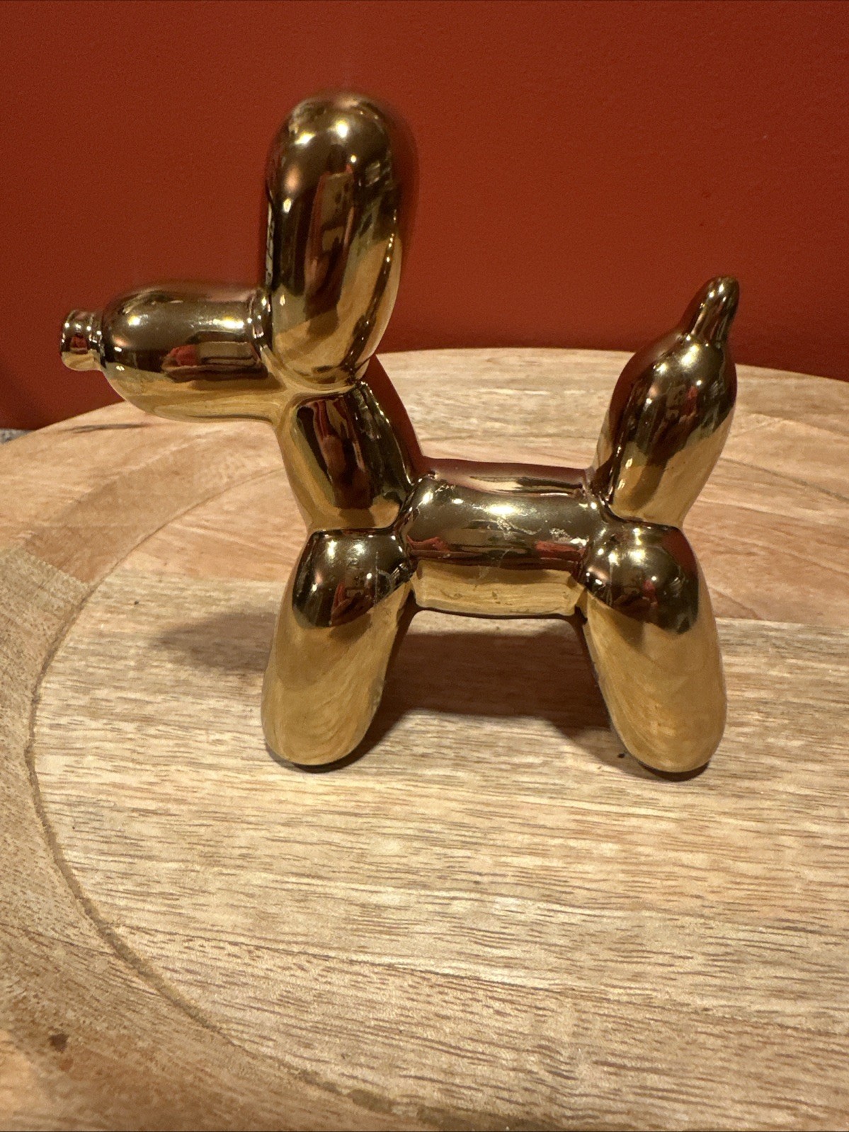 Balloon Dog Ceramic? Figure Gold SH4