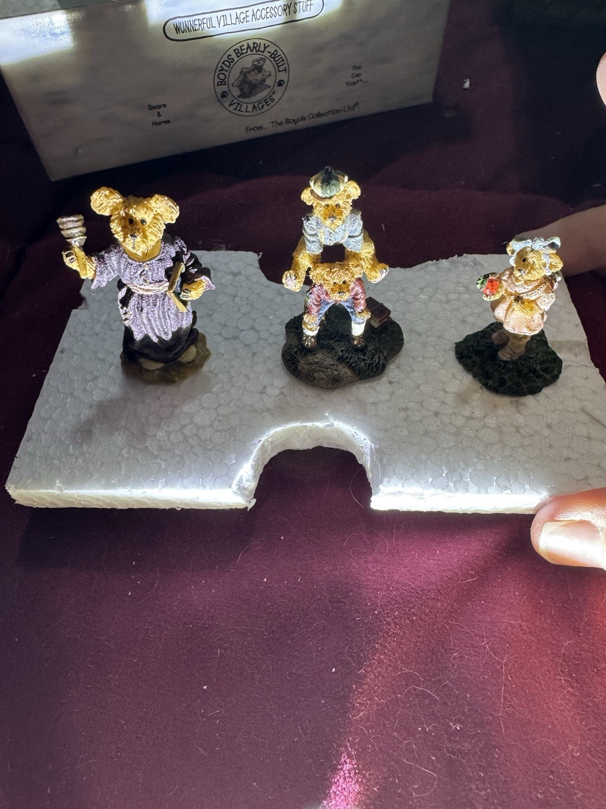 Boyd’s Villages Accessories Bearly A School & Dr Stock, Jill And Pop