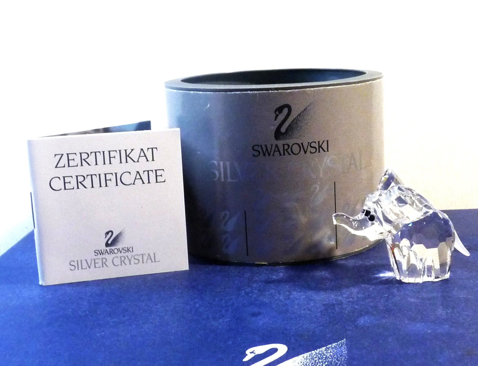 SWAROVSKI Small Elephant 151489 ~ Mint in Box w/COA