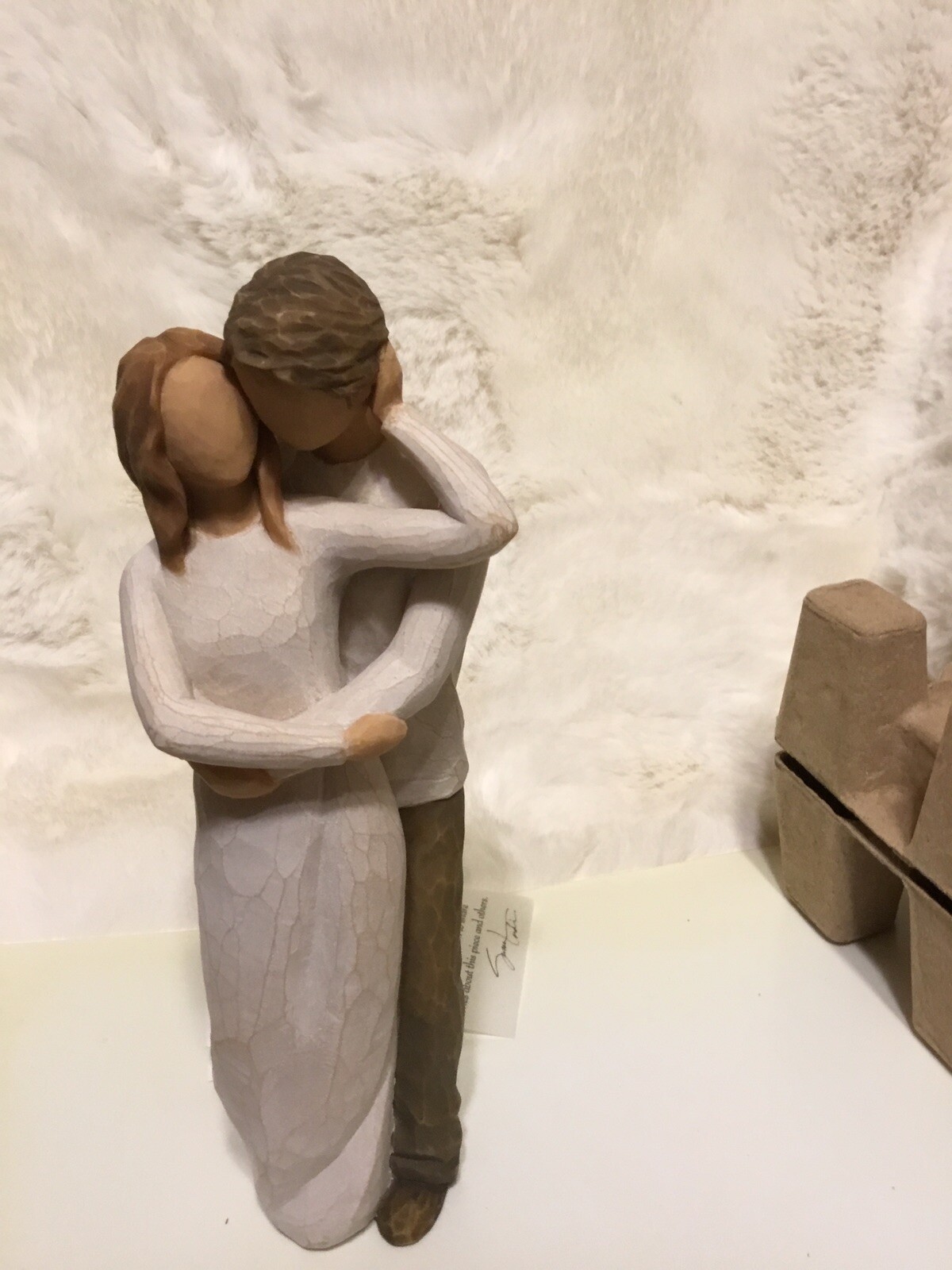 Willow Tree Figurine “Together” by Susan Lordi Wedding Couple Pregnancy 9” NEW