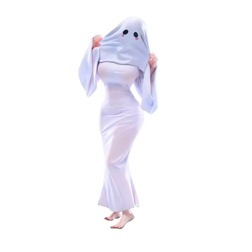21cm Anime Ghost Girl Action Figure PVC Collectible Model Doll Gift