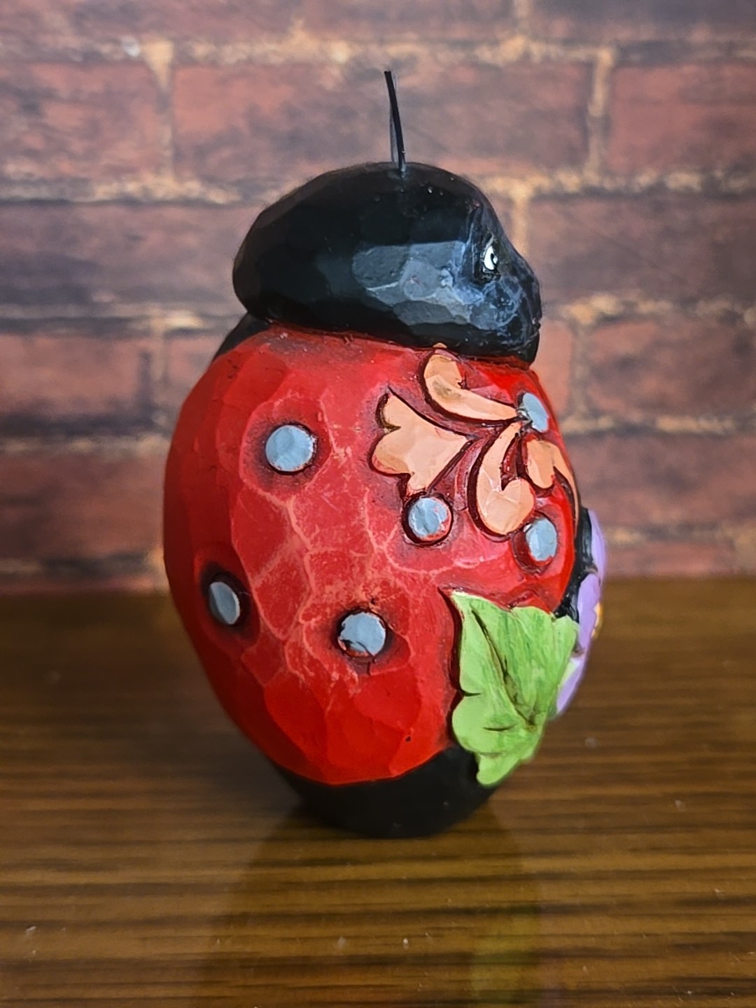 Jim Shore- Lady Bug -Egg Shaped -2.5″ Tall