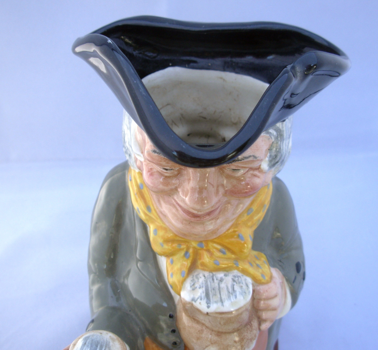Royal Doulton Happy John Lg Character Toby Jug Mug Pitcher 9″ No8321 England vtg