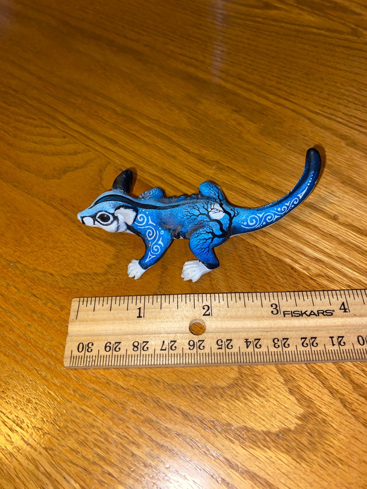 Demiurgus Dreams Hand Sculpted Moonlight Flying Squirrel Figurine