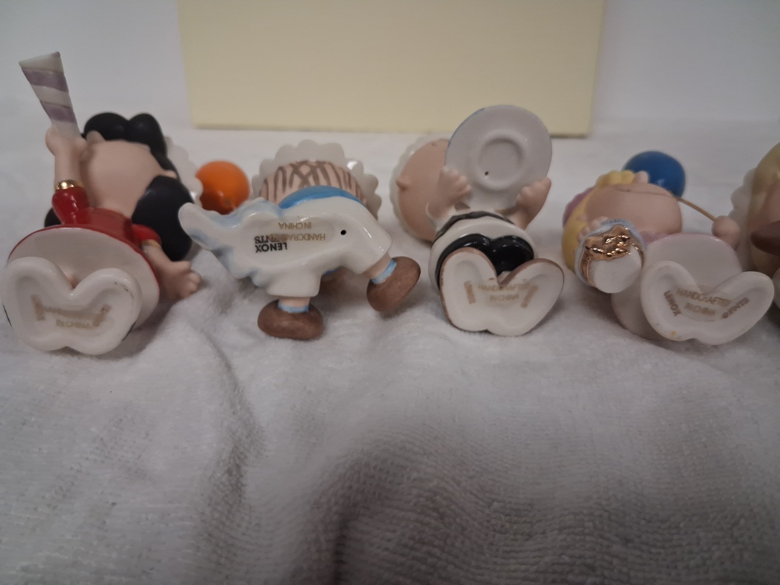 Lennox Peanuts Birthday Party Set Of 5 Missing Snoopy And Woodstock
