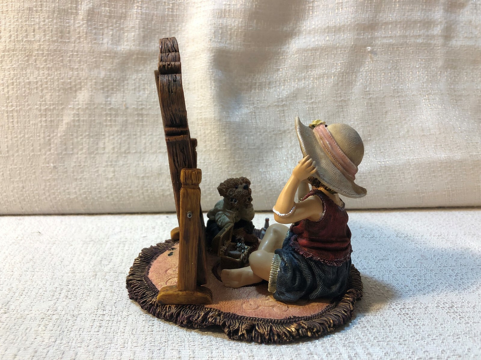 Boyds Yesterdays Child Dollstone Miranda Mary K Pretty As Picture Figurine 3548