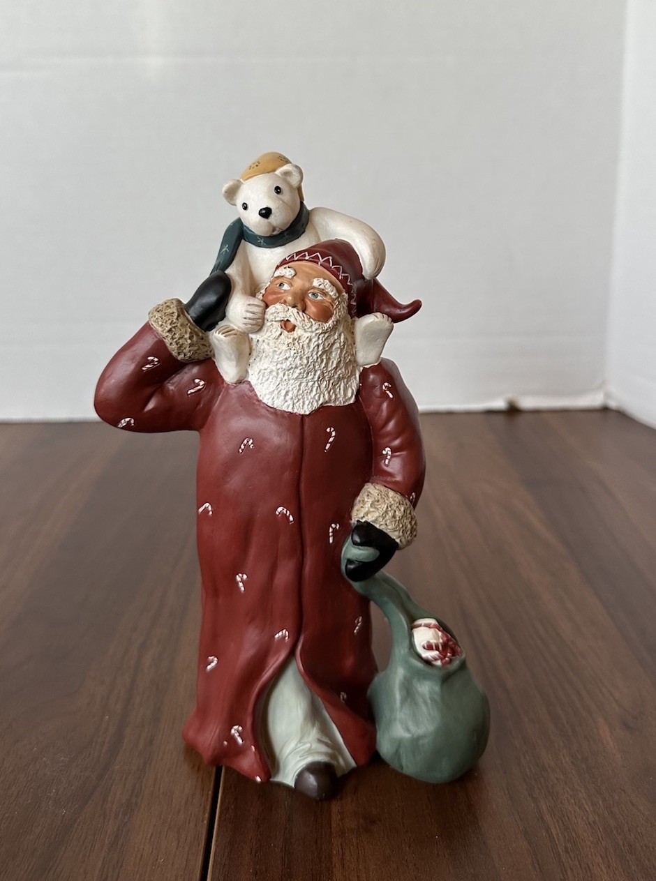 Demdaco Claus and Whiskers, Hold on Tight, 2004 Ginny Diezel