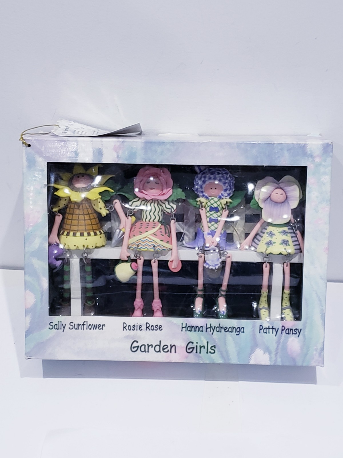 Vintage Anthropomorphic Flower People Shelf Sitters Garden Girls Figurines – New