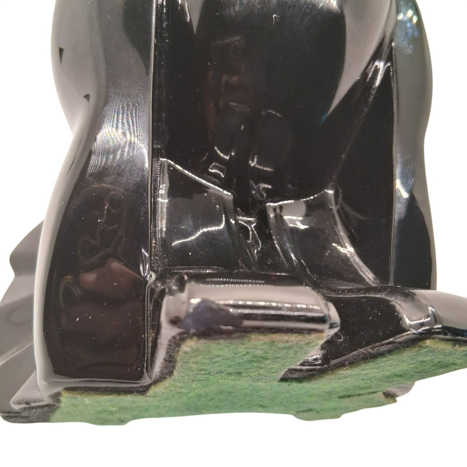 Rare VTG 1980s Fitz & Floyd Black Ceramic Dove Art Deco Sculptural Bird Figurine