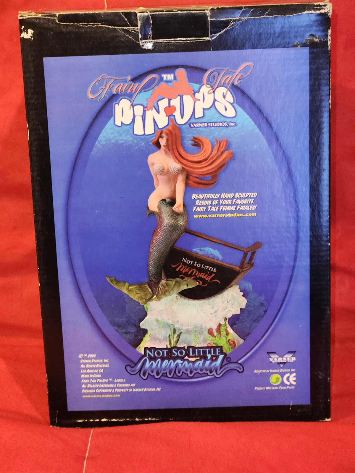 Varner Studios Fairy Tail Pin-Ups Not So Little Mermaid 2003 Limited Edition