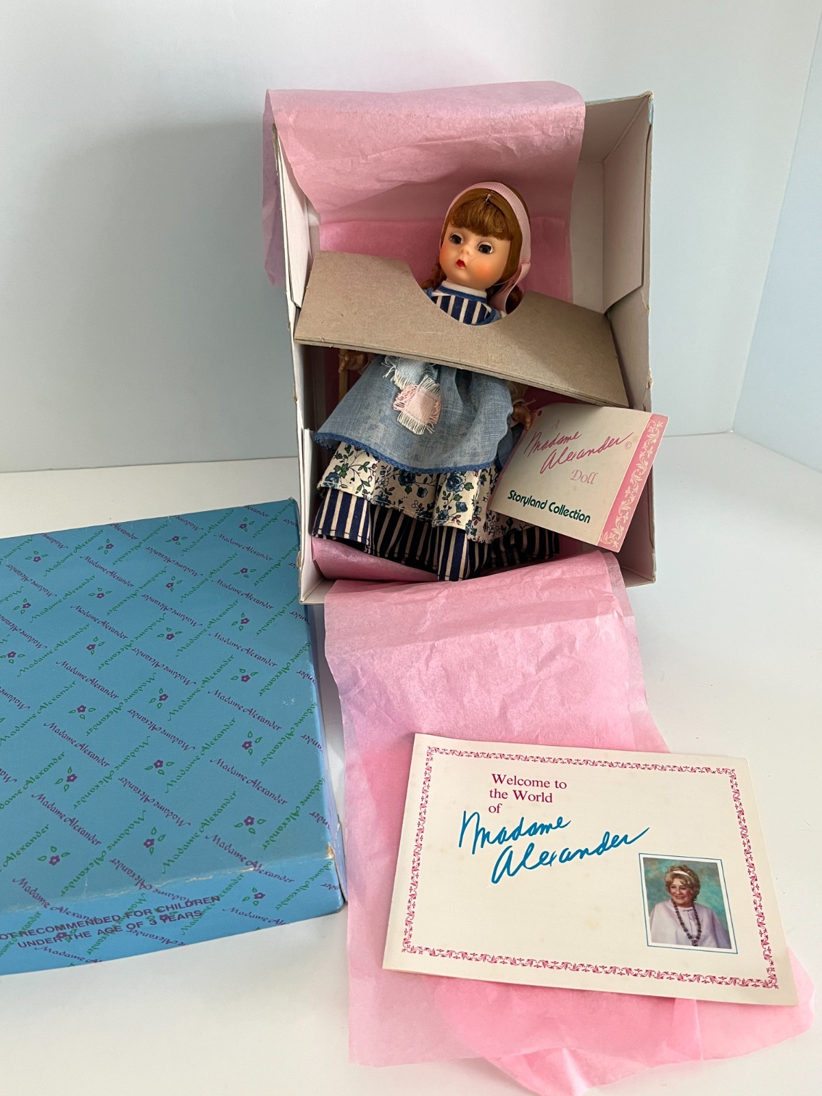 Vintage Madame Alexander Doll Storyland Collection CINDERELLA 8″ In Original Box