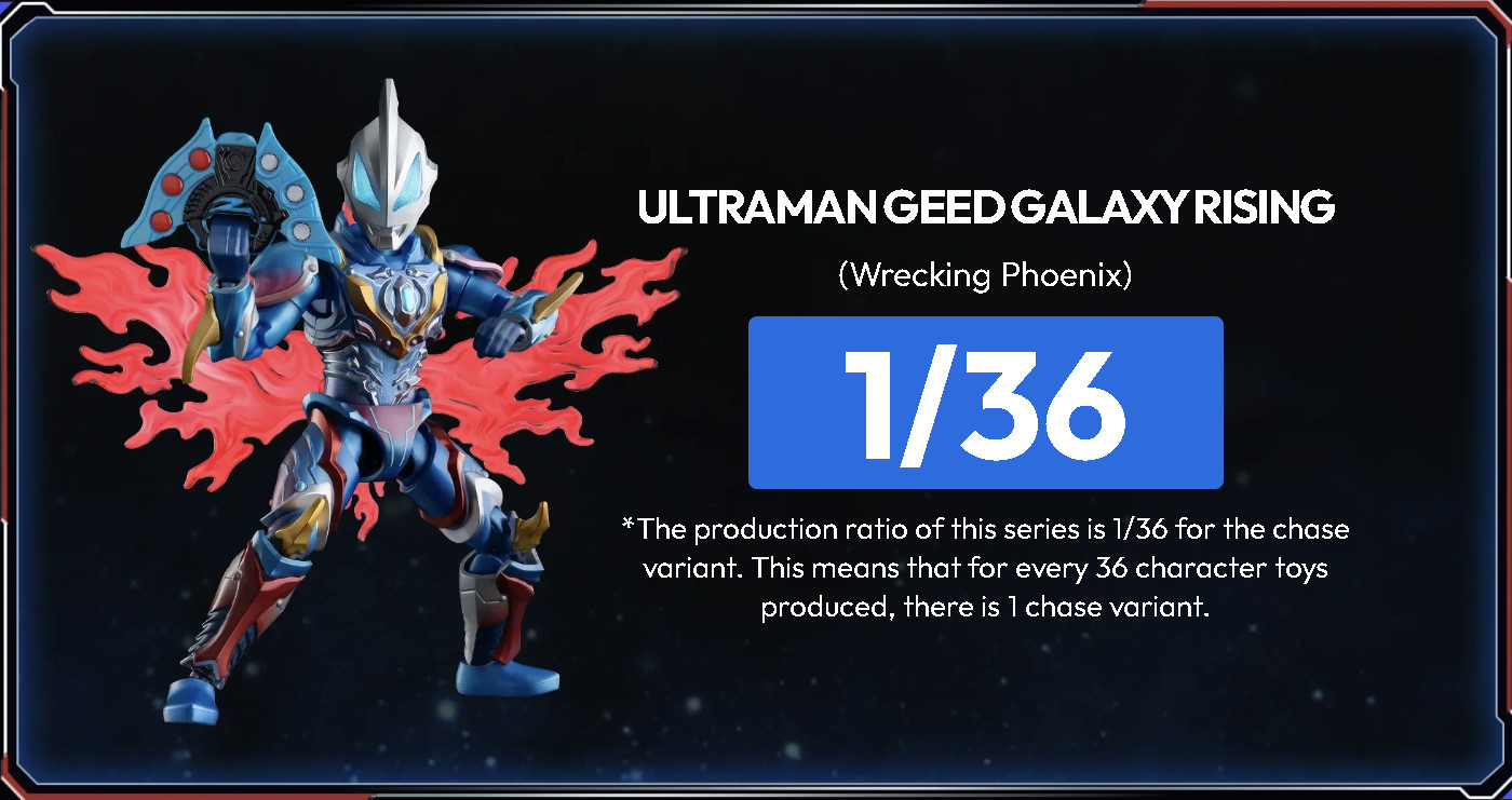Blokees Ultraman Galaxy Version S 01 Mini Model Kit Geed Rising Wrecking Phoenix