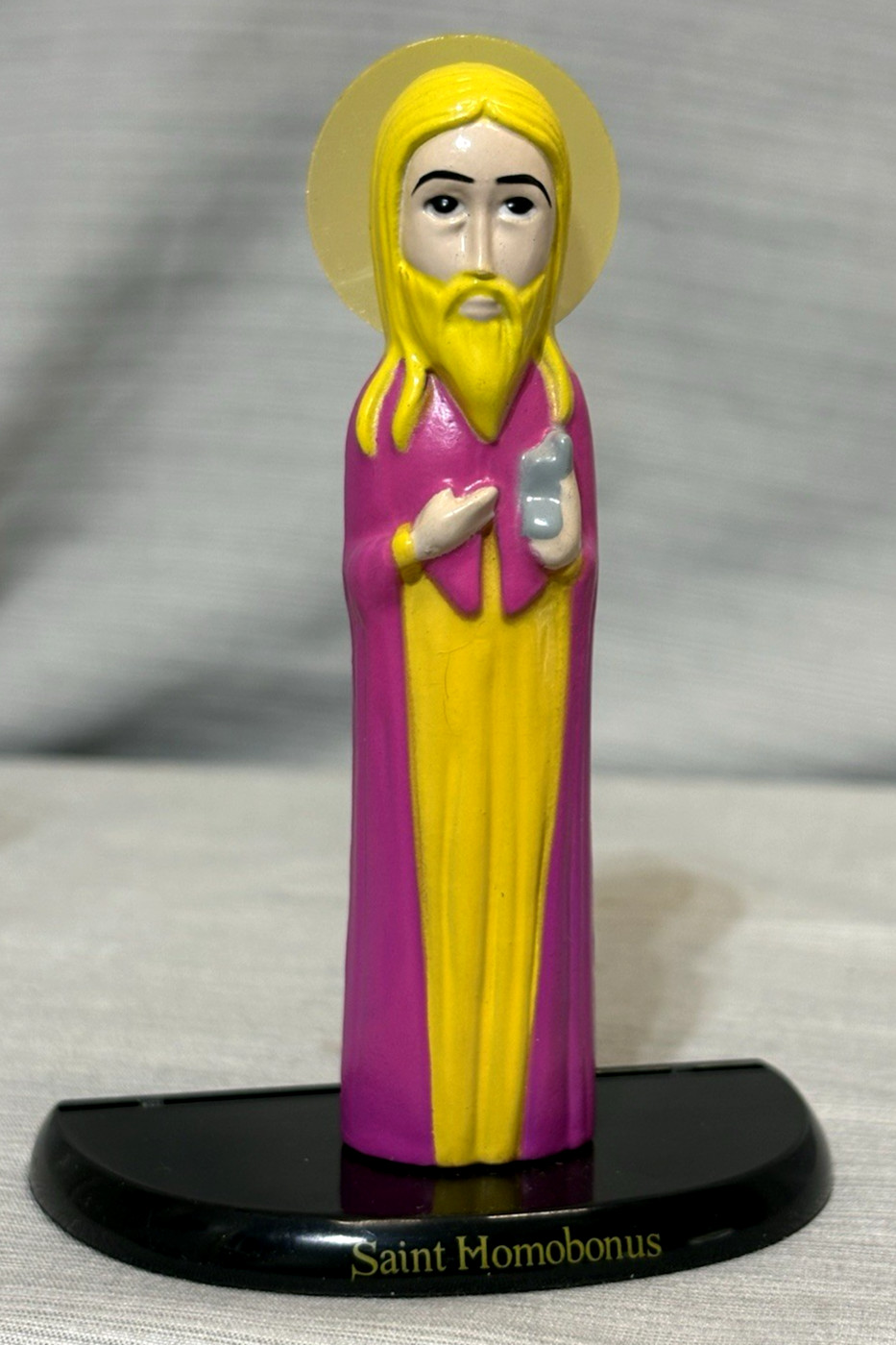 Saint Homobonus Figurine Patron Saint of Business People RARE