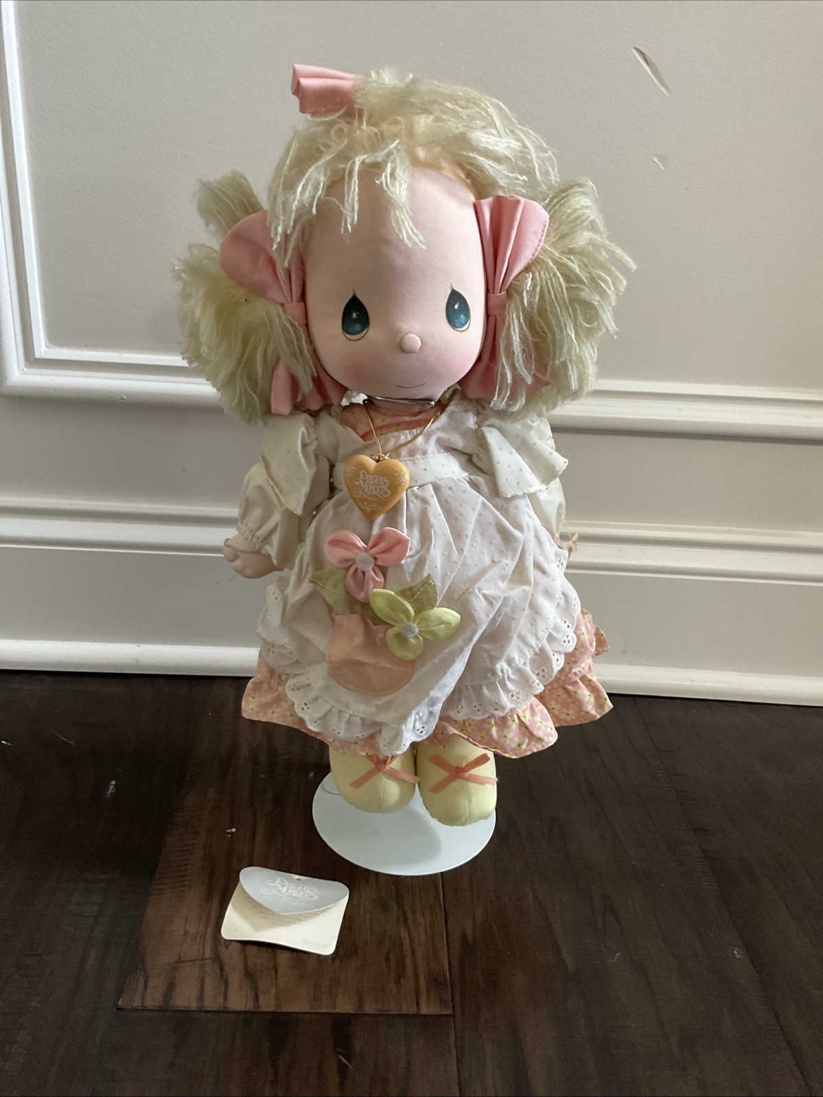 Precious Moments – Heather 15 In. Doll w/ Stand w/ tag, #4562