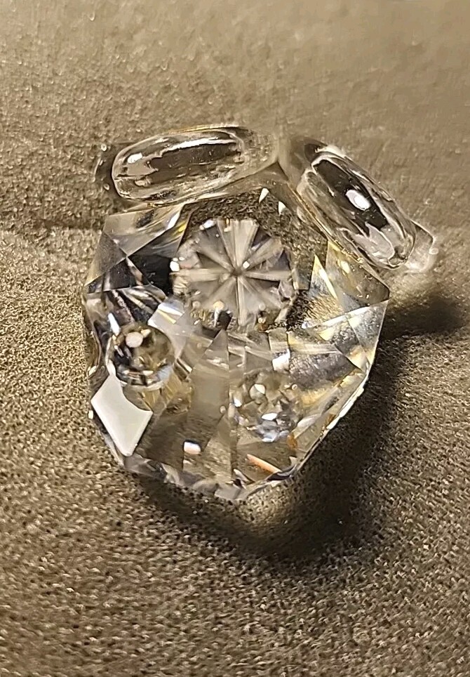 Swarovski CrystalFrog Figure No Flaws. Stamped/Original Box/Certificate (309)