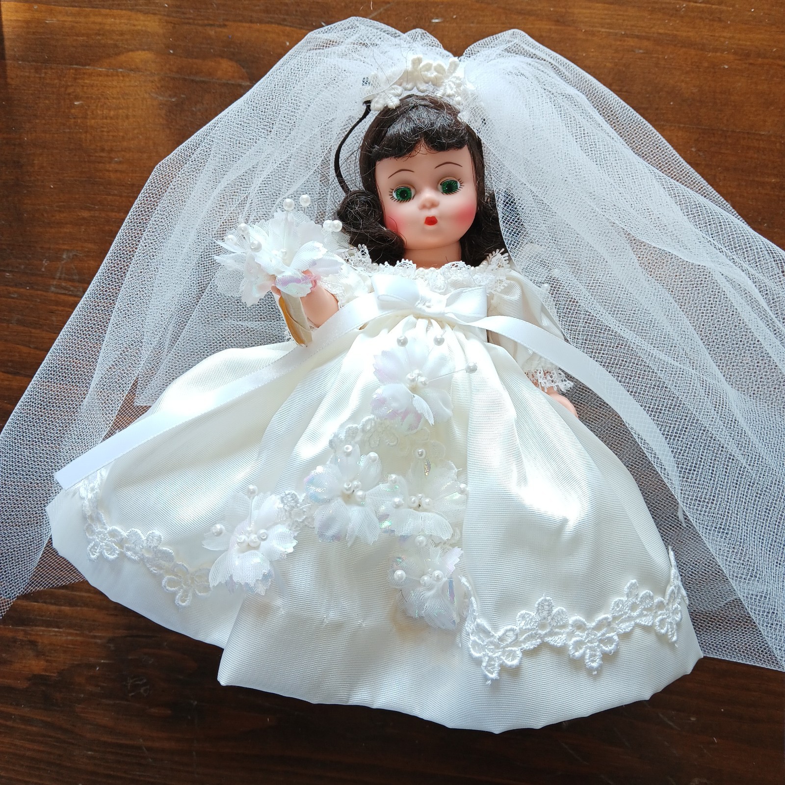 Madame Alexander Doll Scarlett Wedding Dress 1994 Limited Edition 8 In 160644