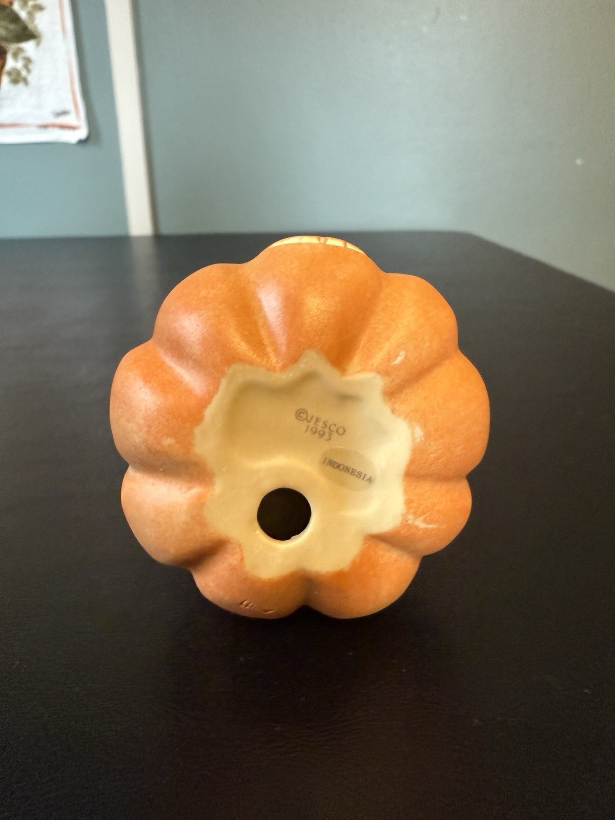ENESCO 1993 The Rosie O’Neill Kewpie Doll Kewpie Popping Out Of Pumpkin