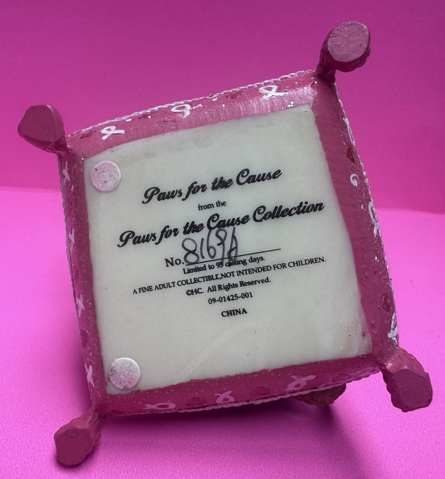 Paws For The Cause Collection Hope “Bow-Wow” & “Paws For The Cause” Set