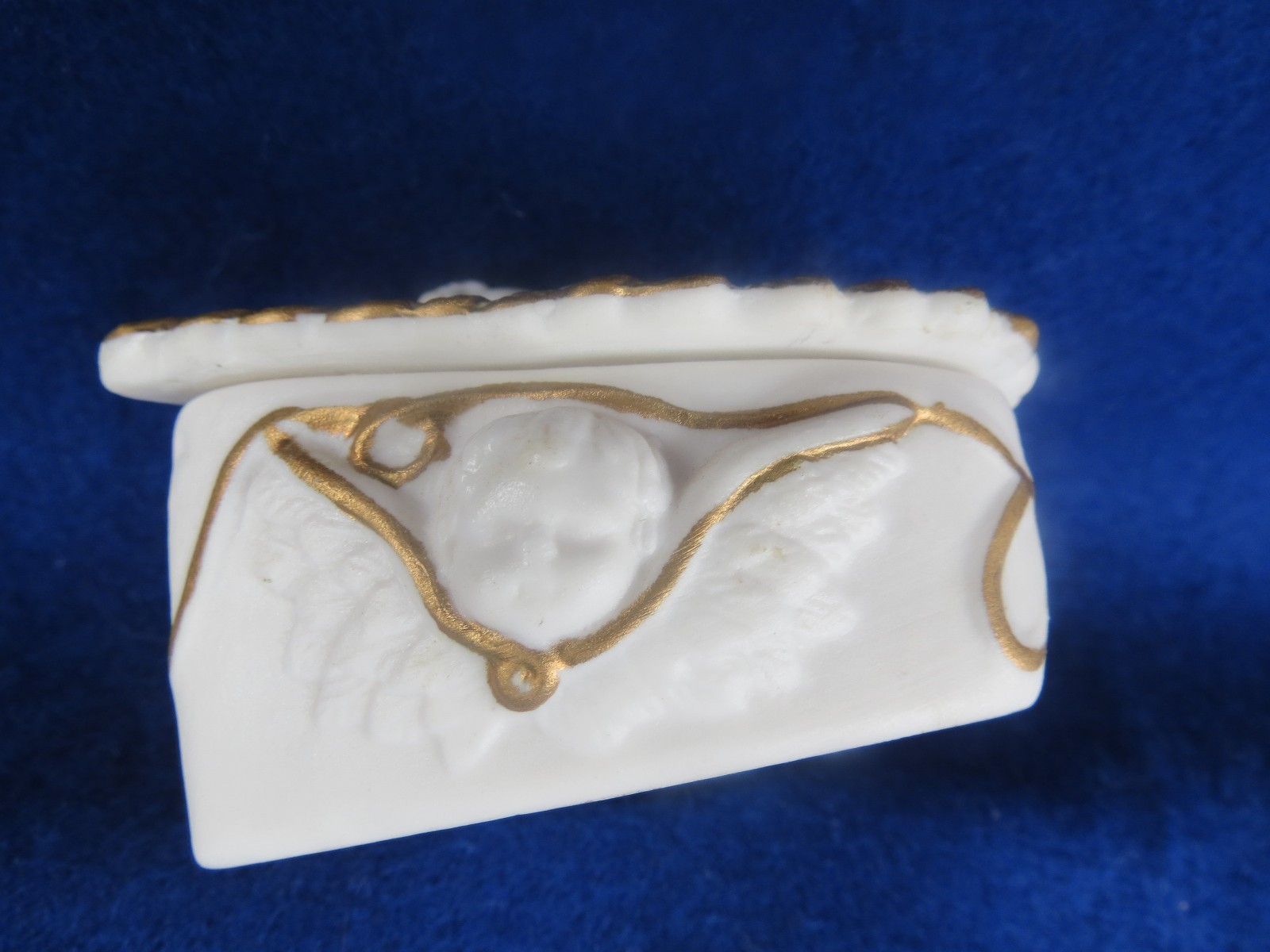 “Autom” china angel trinket/catchall box