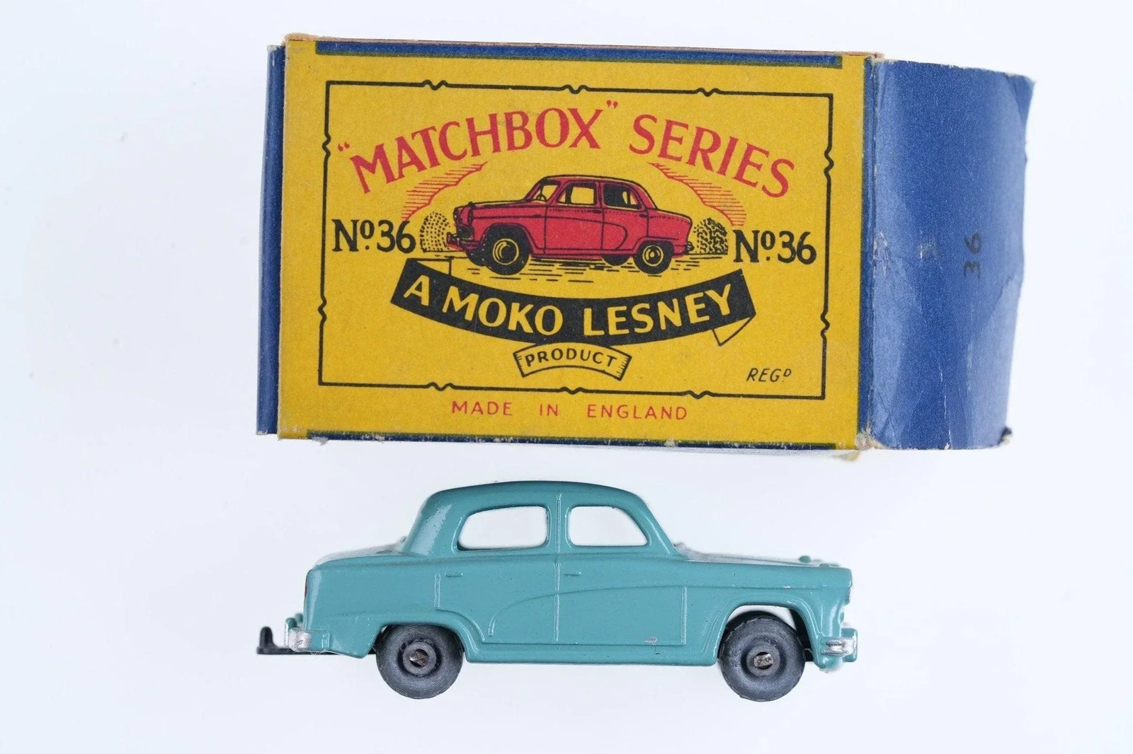 1950’s Matchbox Moko Lesney 36 Austin A50 with box