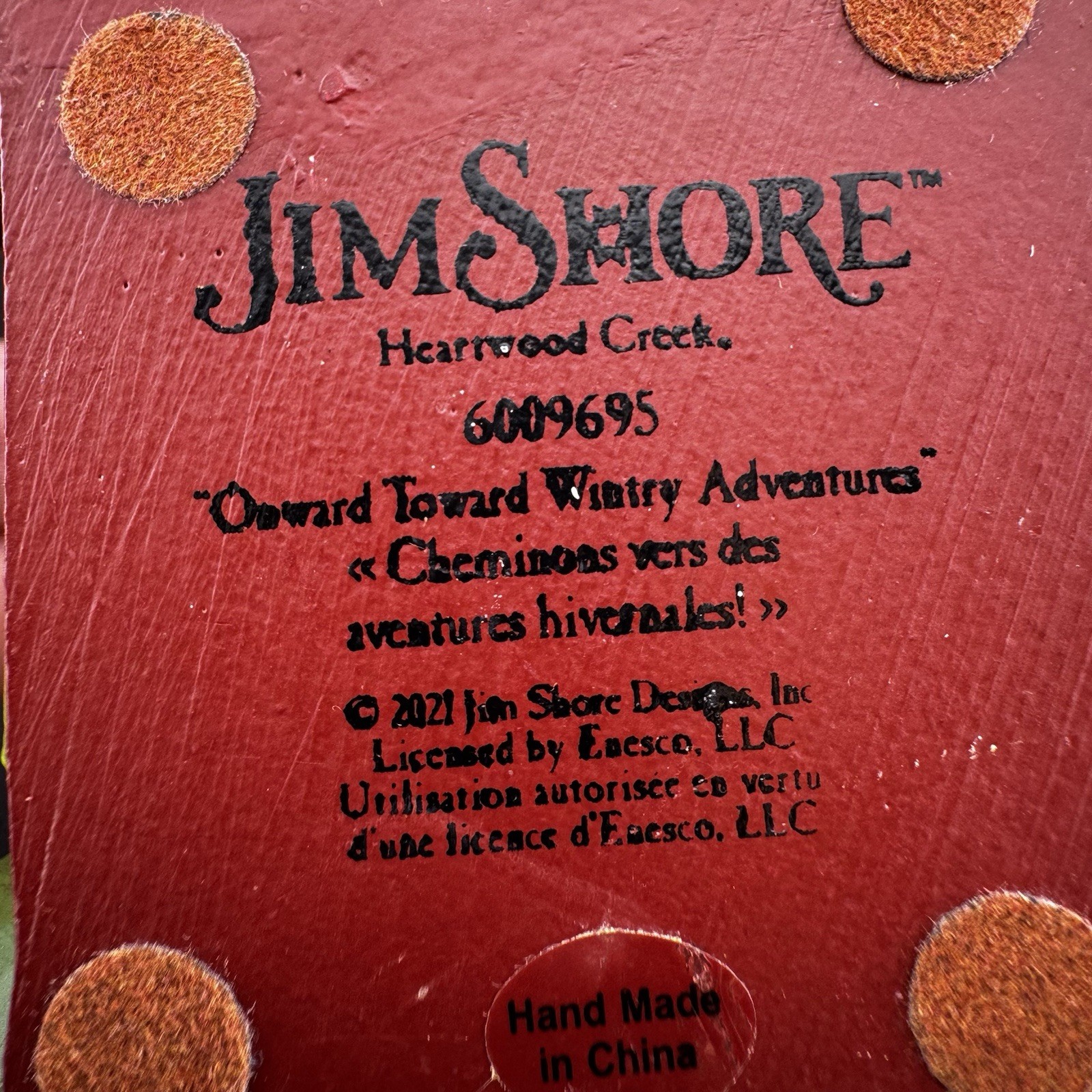 Jim Shore Heartwood Creek “Onward Toward Wintry Adventures” 6009695 Reindeer **