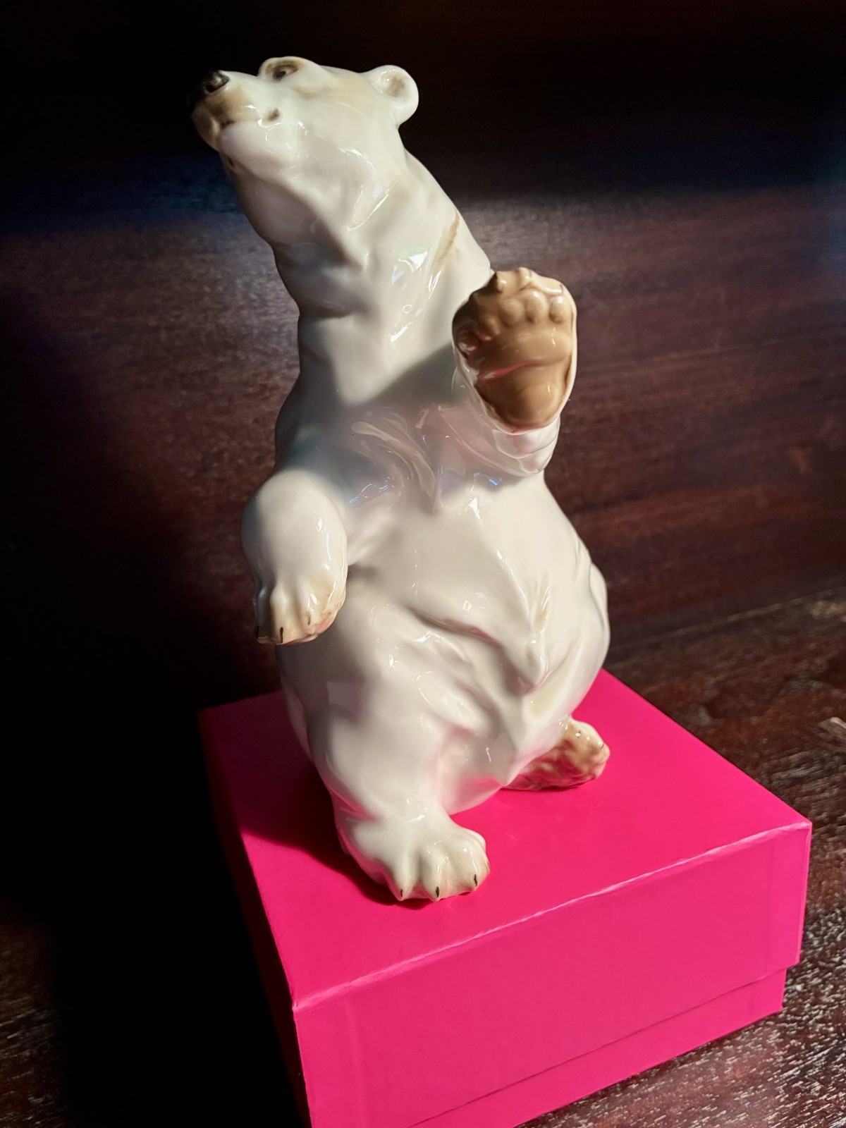 VINTAGE! Polar Bear Hutschenreuther Selb Bavaria Germany Porcelain Figurine