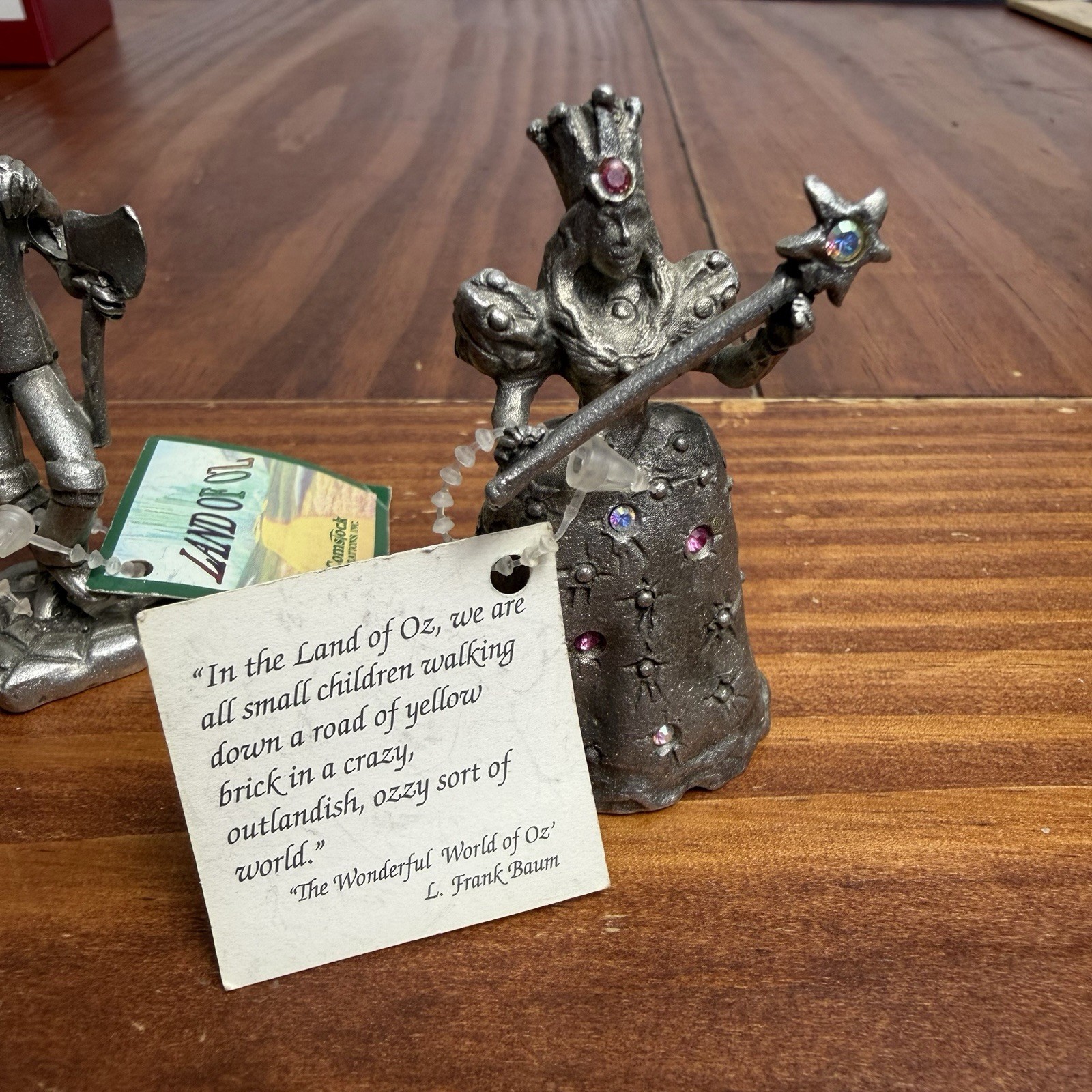 Vintage RARE 1990s Comstock Pewter Wizard of Oz Figurine Set (6 Pcs) – Retired